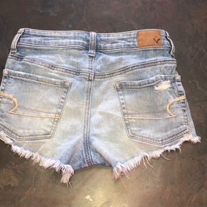 America eagle high rise shorts